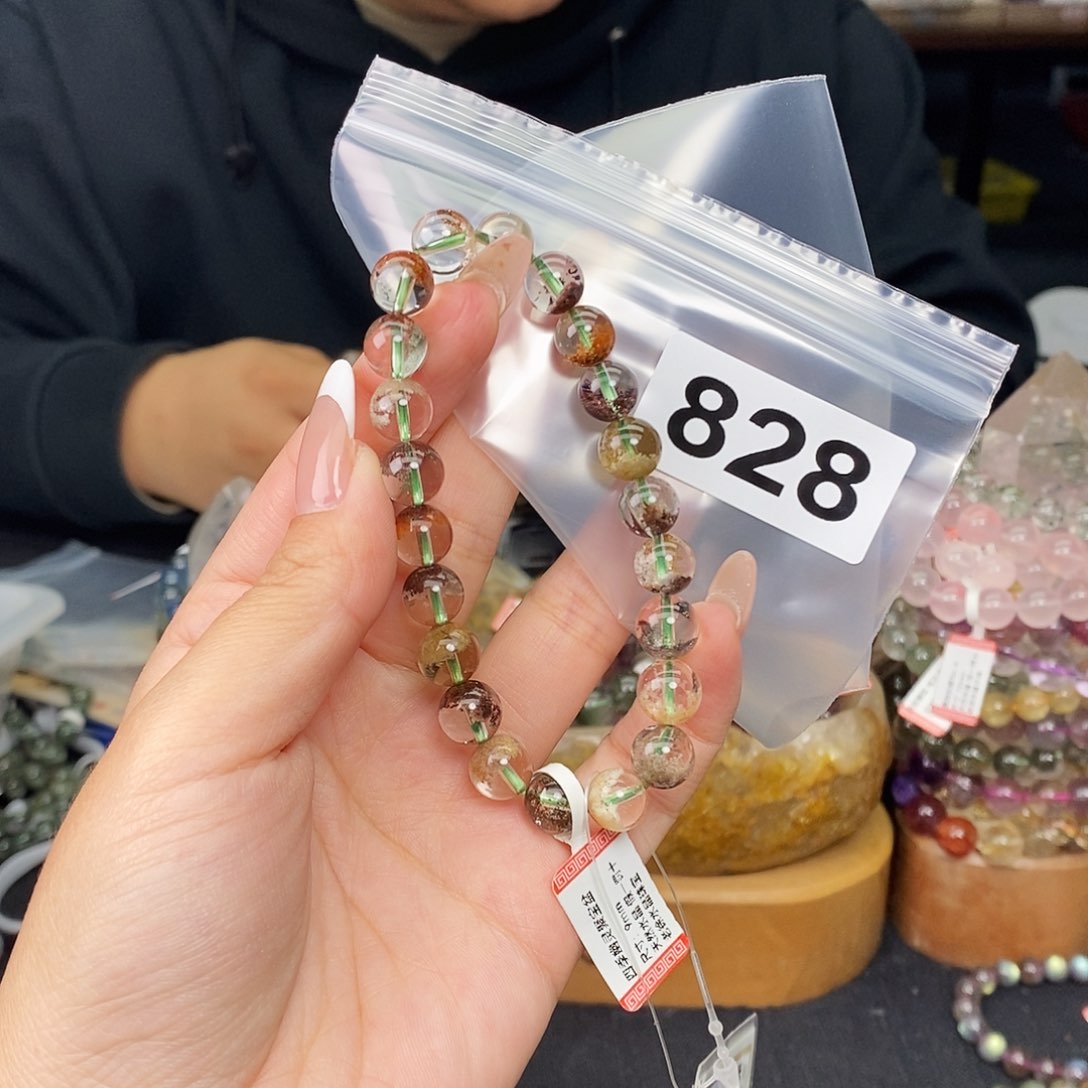 水晶手串多样性发其一 828未镶嵌