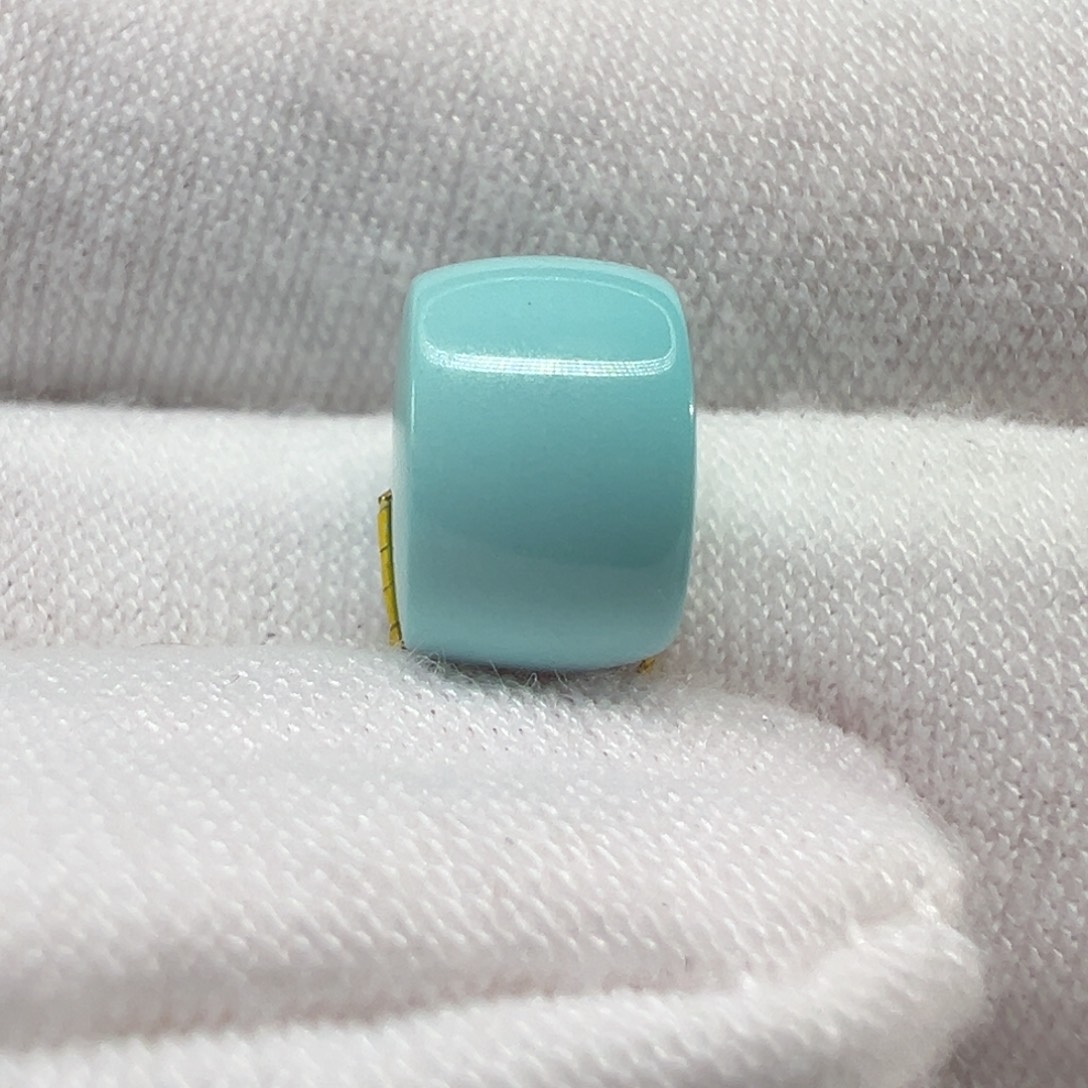 绿松石未镶嵌配饰直径9.7