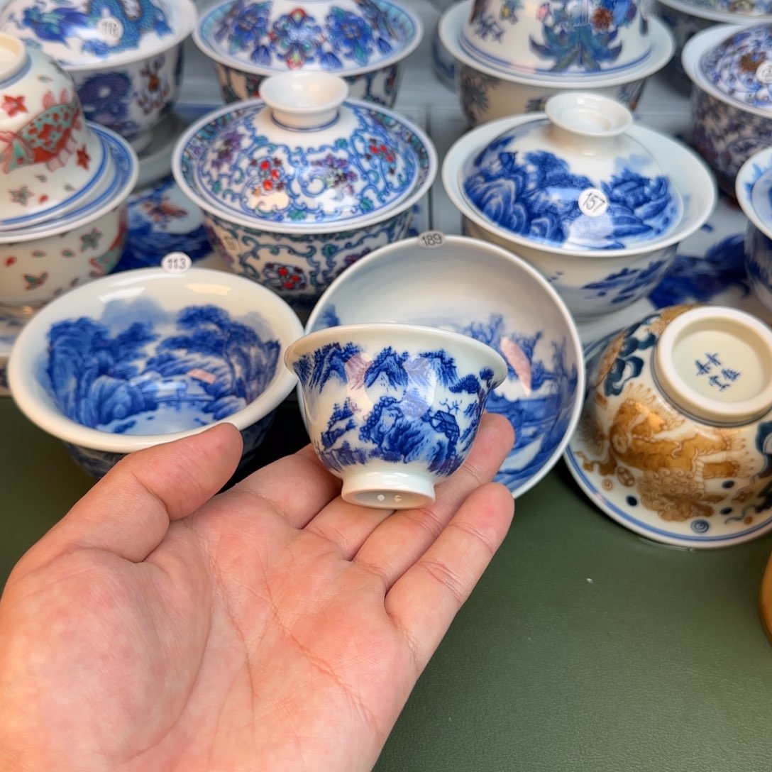 彦祖纯手工手绘茶具154