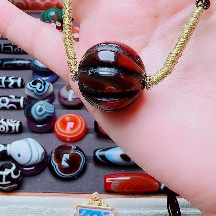 玛瑙/玉髓合金珠宝半成品