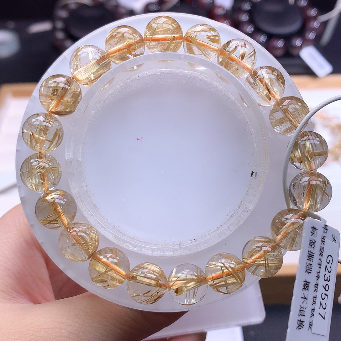 未镶嵌手链水晶钛金9mm-10mm+