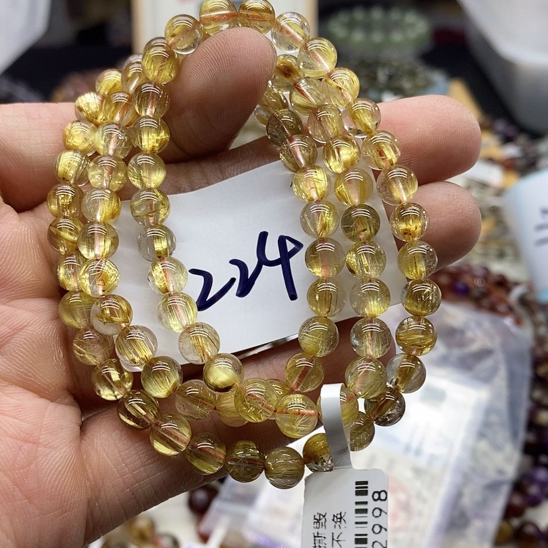 水晶手链未镶嵌天然