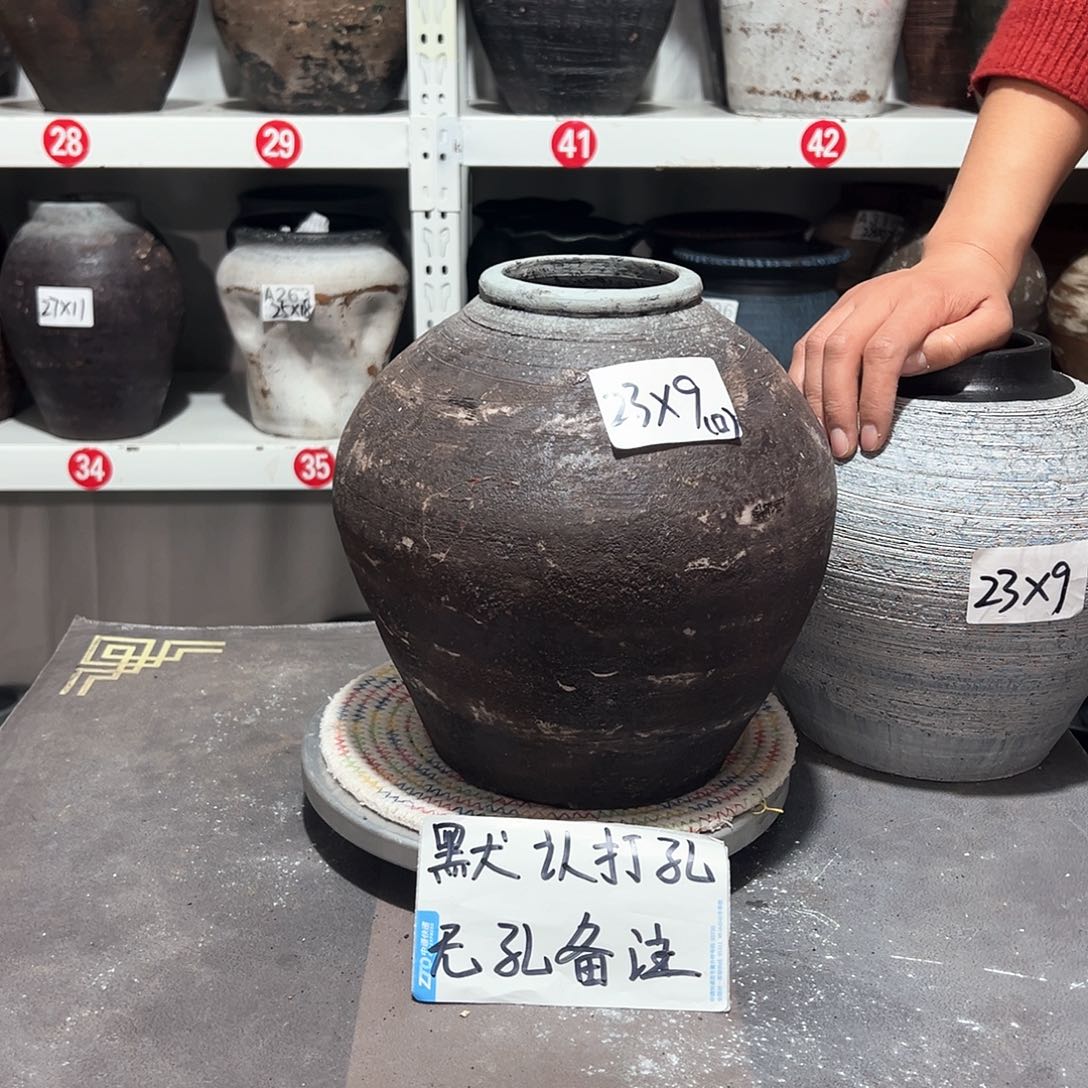 红陶27号磨砂小口