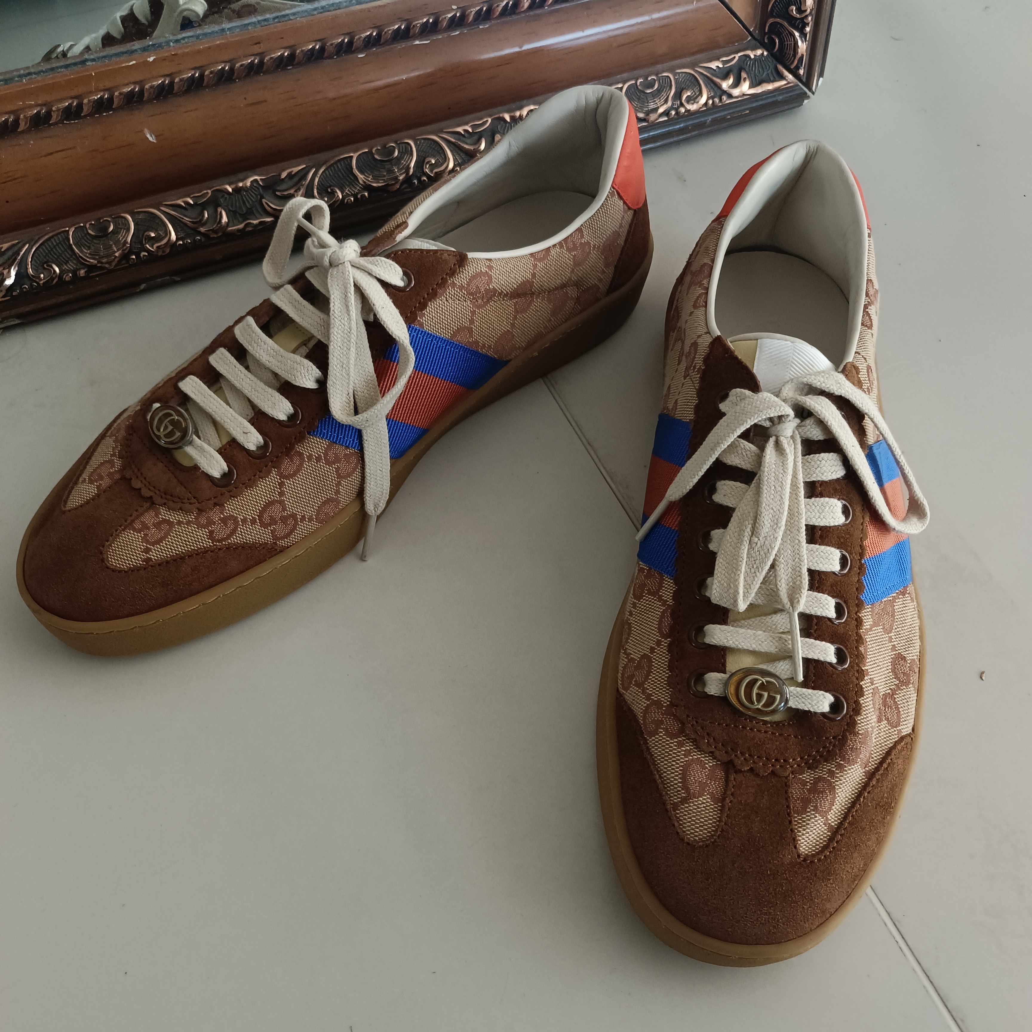 95新 GUCCI/古驰 冰冰中古/GUCCI/古驰/老花单鞋