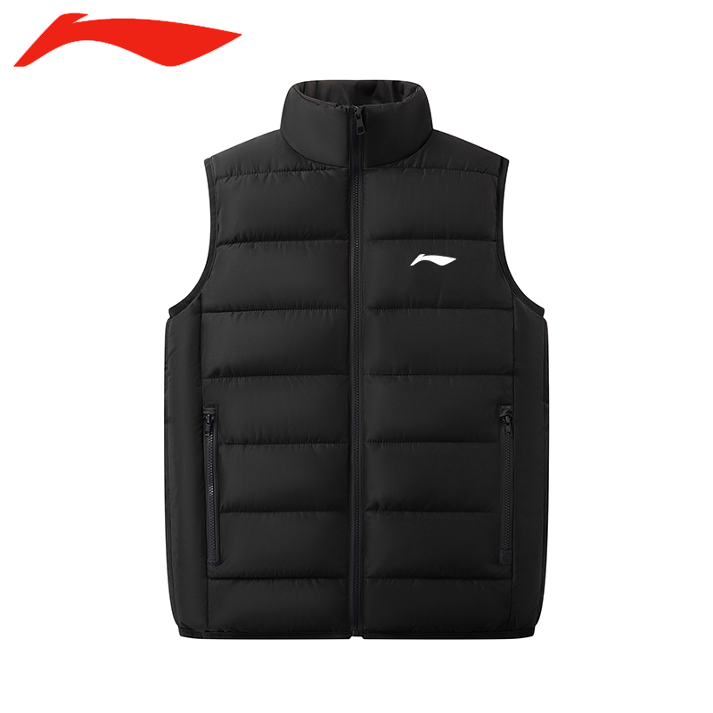 国货秋冬保暖男女同款情侣立领坎肩背心棉服马甲棉衣外套暖背