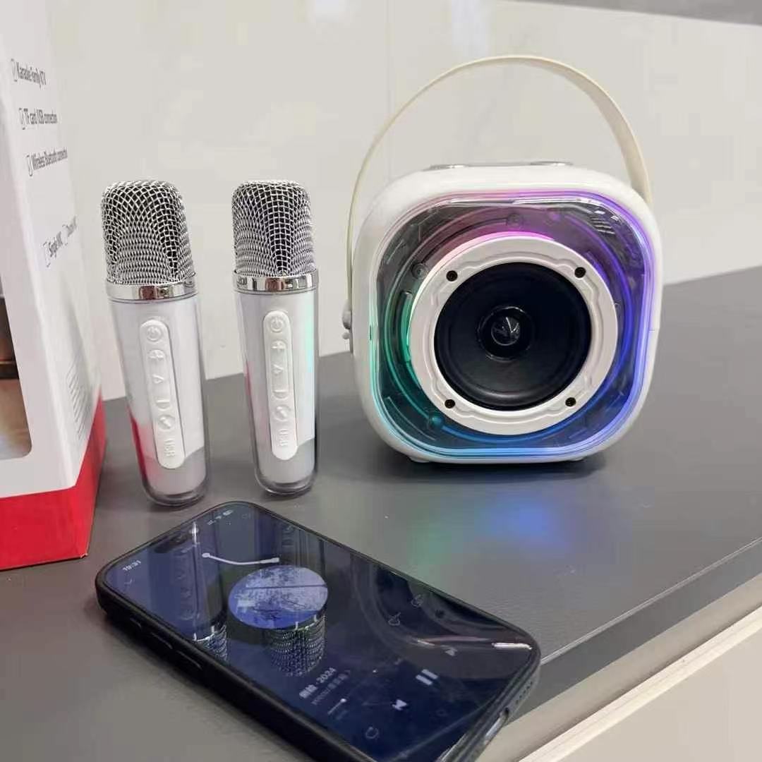 蓝牙唱K音响，家用小音响带话筒