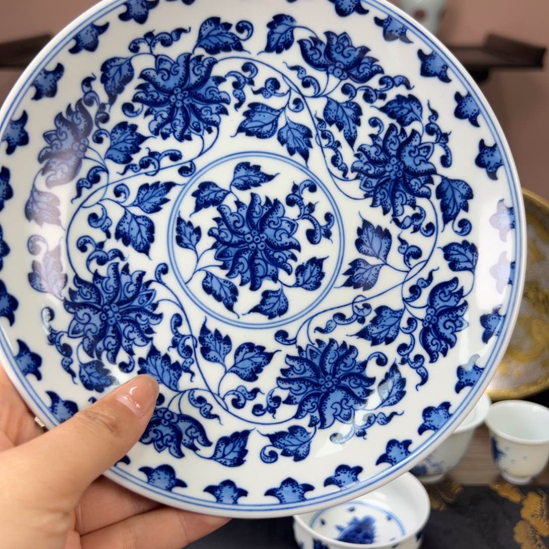 瓷片༺**༻景德镇手工手绘陶瓷