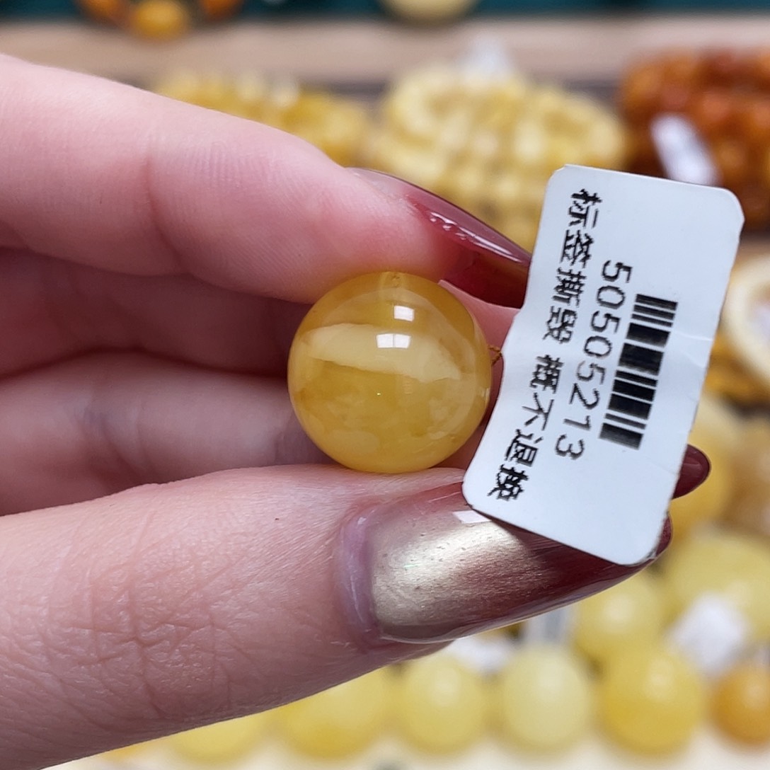 蜜蜡未镶嵌珠宝奇石其****哦15mm