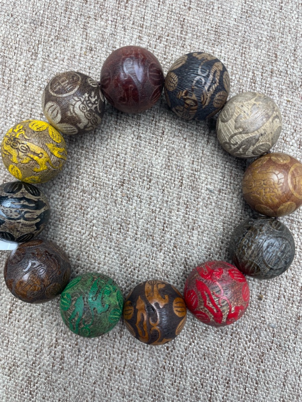 沉香手串文玩老料 82号