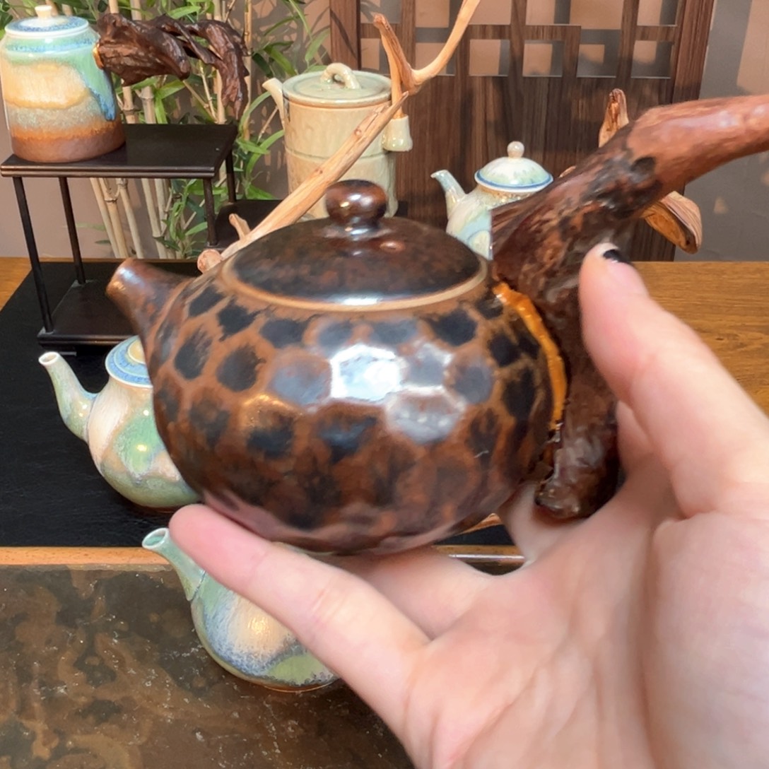 景德镇纯手工工艺柴烧小壶
