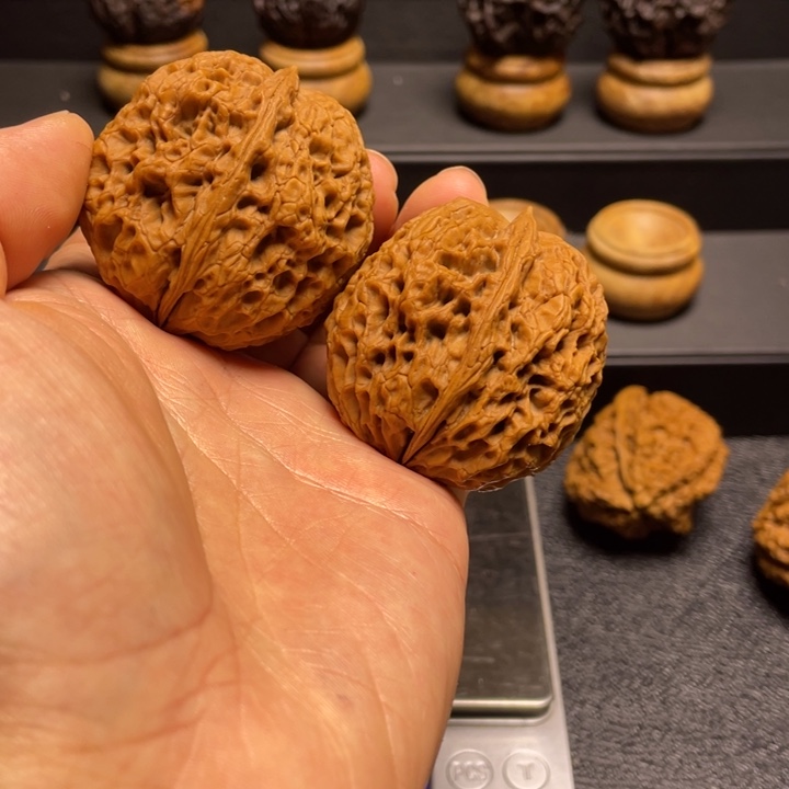 文玩核桃吊坠F高山流水44