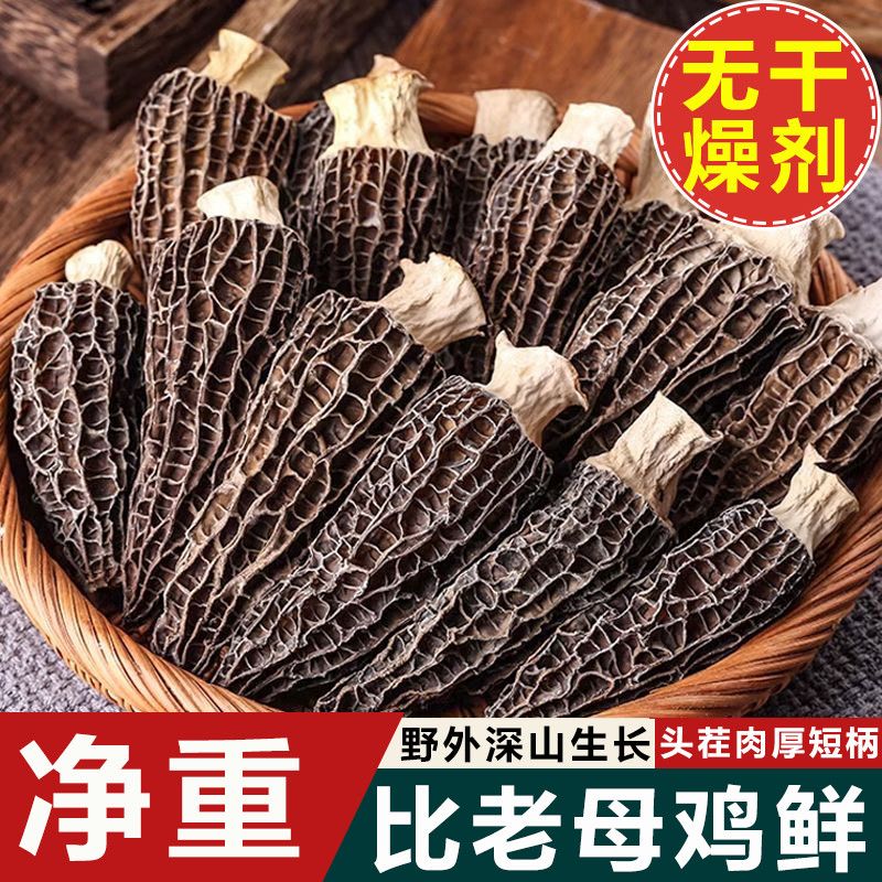 高山羊肚菌干货煲汤美味正品食用菌滋补佳品