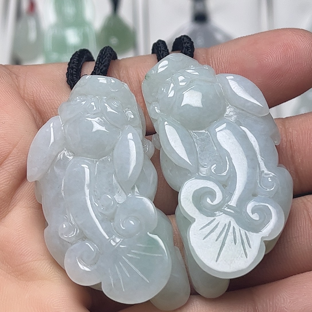 翡翠未镶嵌颈饰缅甸天然翡翠