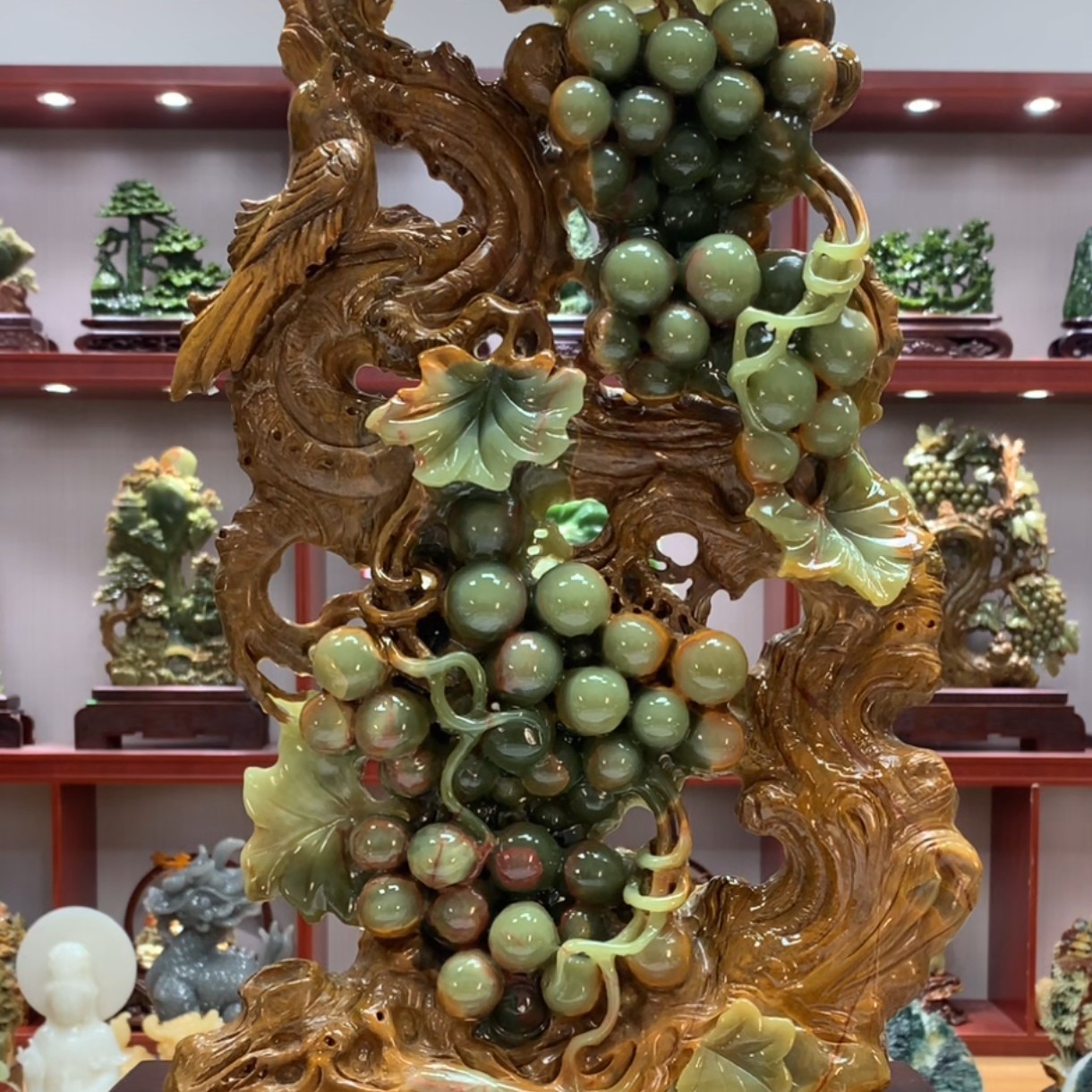 6153家居装饰雕刻摆件玄关电视柜客厅办公室乔迁开业礼物