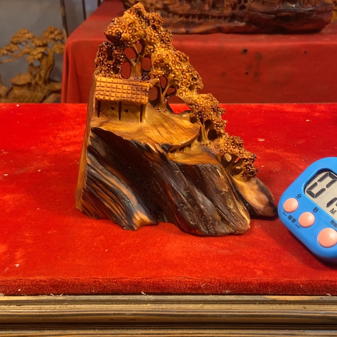 柏木（崖柏）运*员崖柏摆件（福利