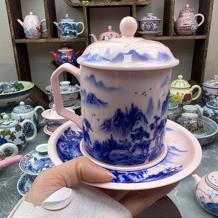 摆件陶景德镇陶瓷567老厂瓷22