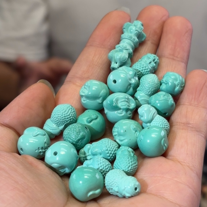 颈饰琉璃琉璃单珠