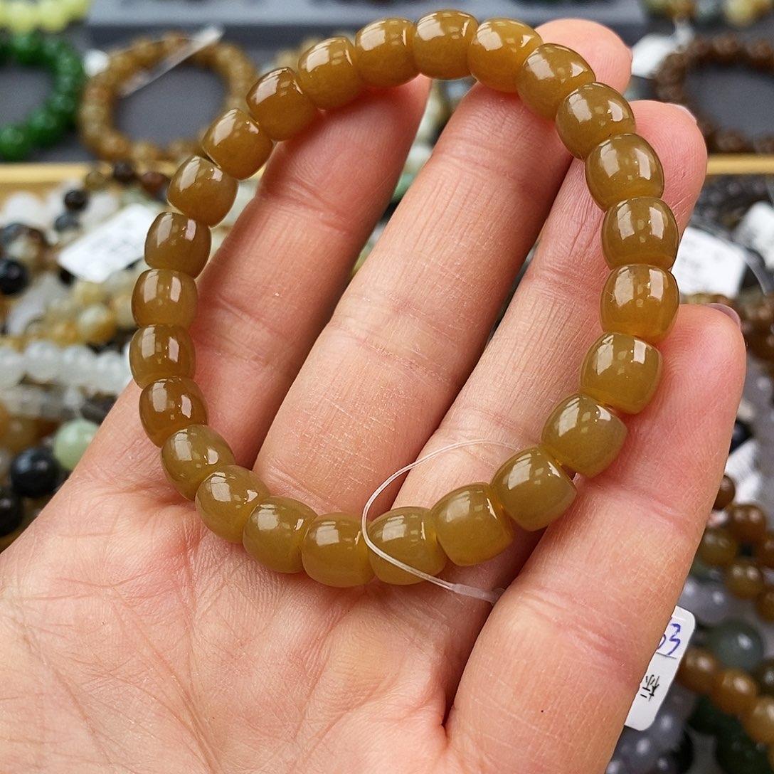 和田玉手链未镶嵌