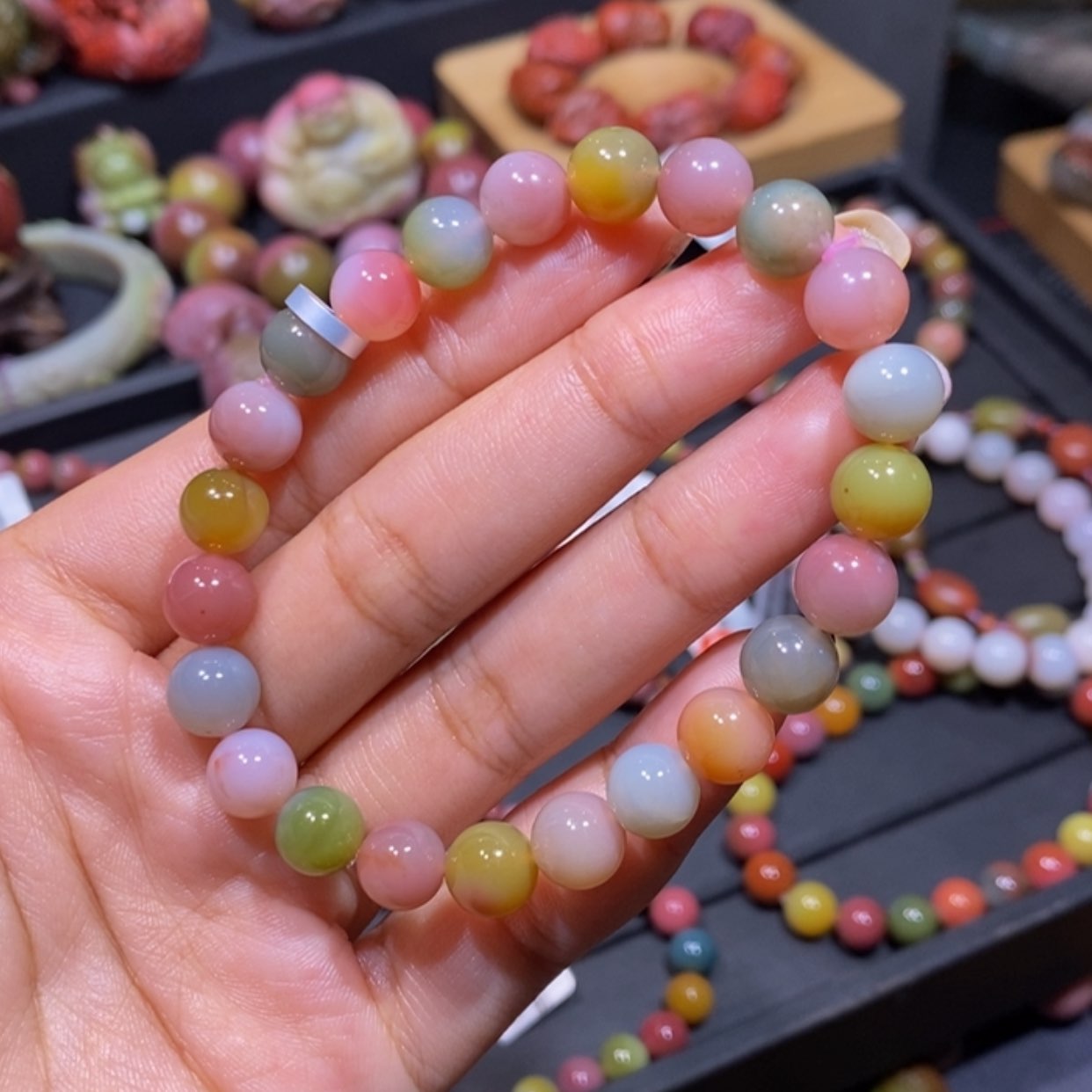 【闪购商品】未镶嵌手链玛瑙/玉髓盐源玛瑙