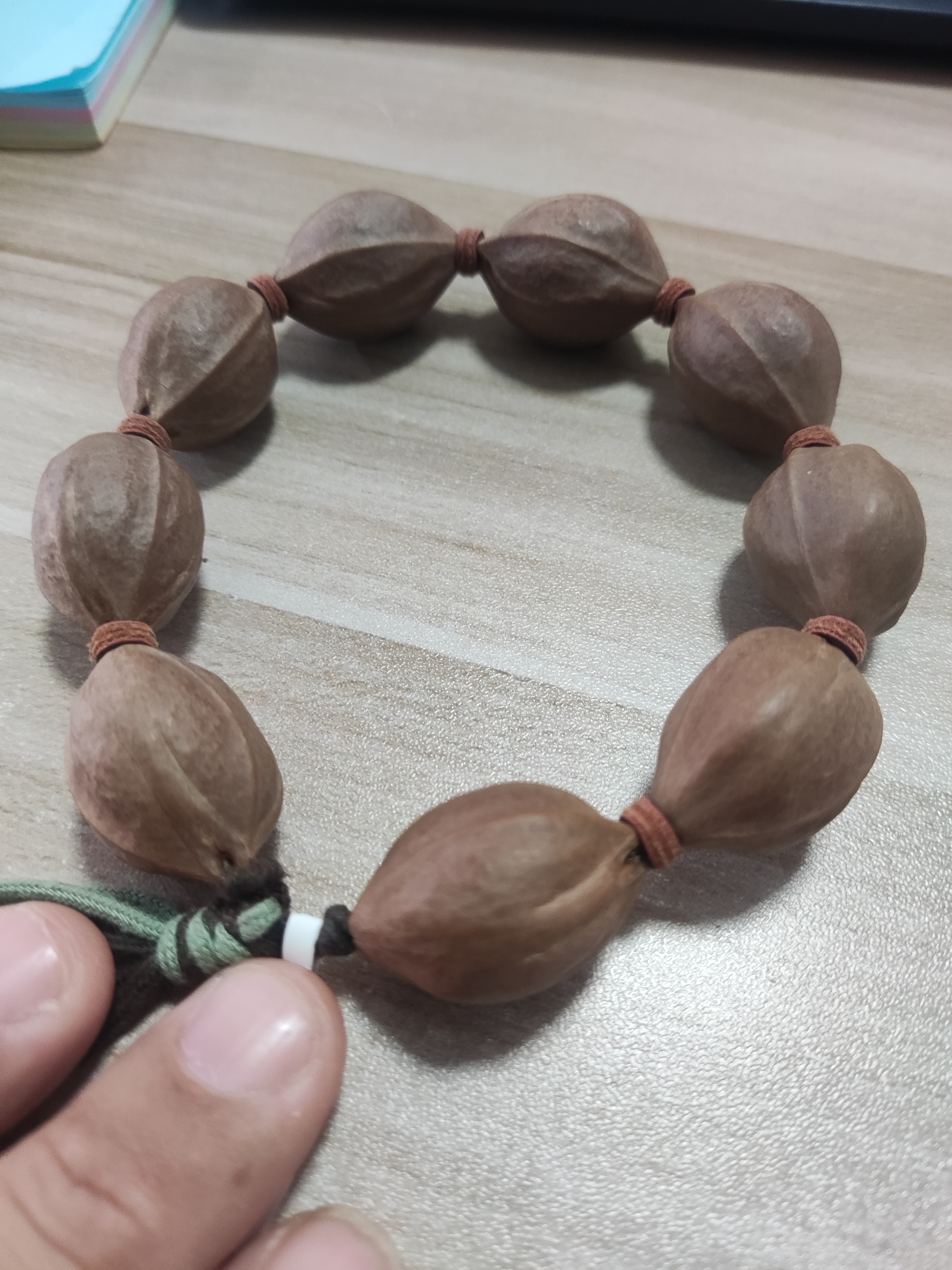 梅林铁核橄榄核手串