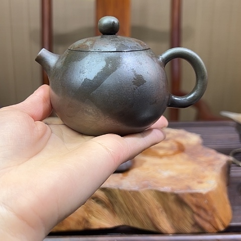 戬谷龙窑坭兴陶柴烧813