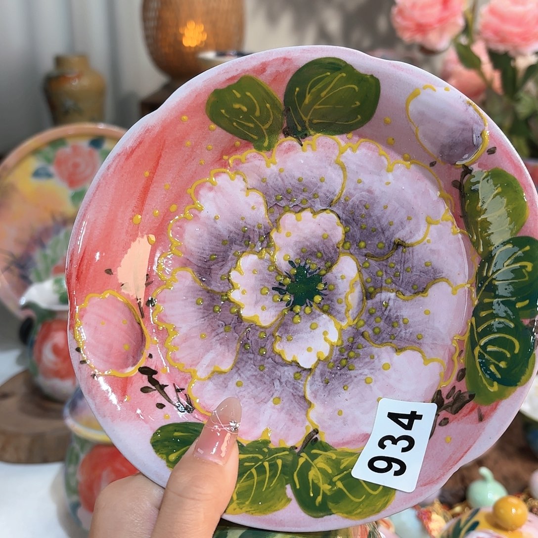 浪****景德镇手绘高温釉下彩陶瓷茶具