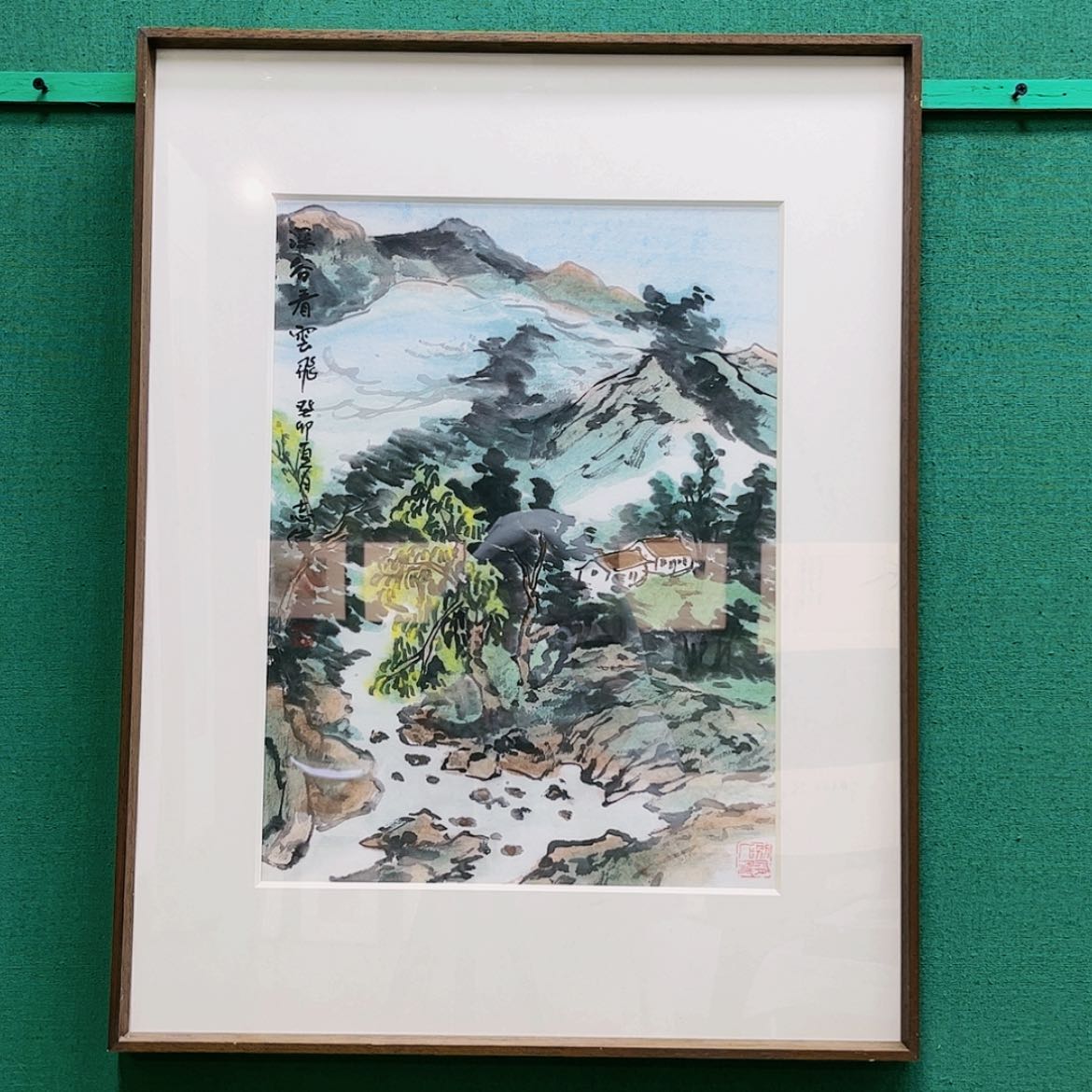 【闪购商品】国画王志伟带框精装裱