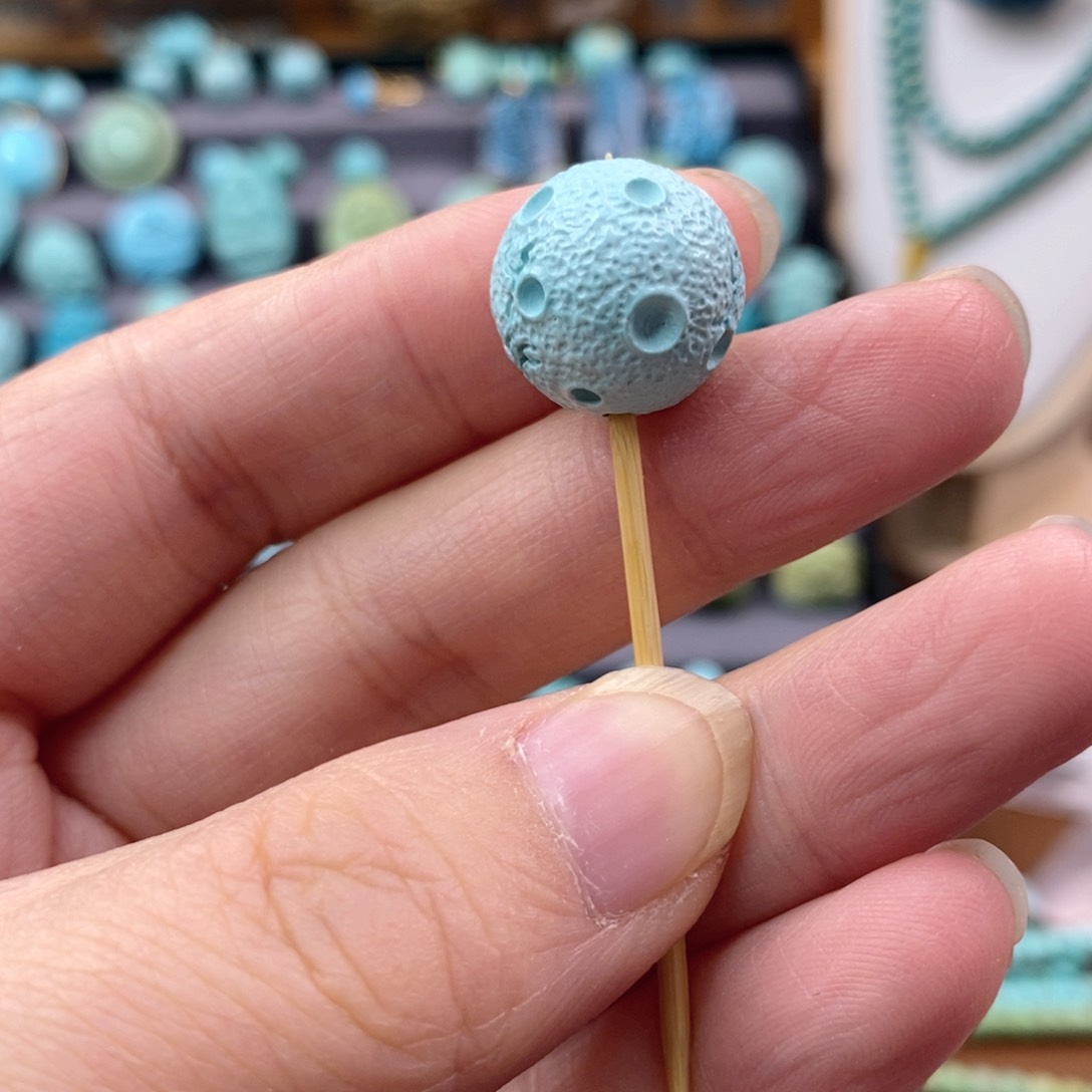 绿松石珠宝奇石未镶嵌