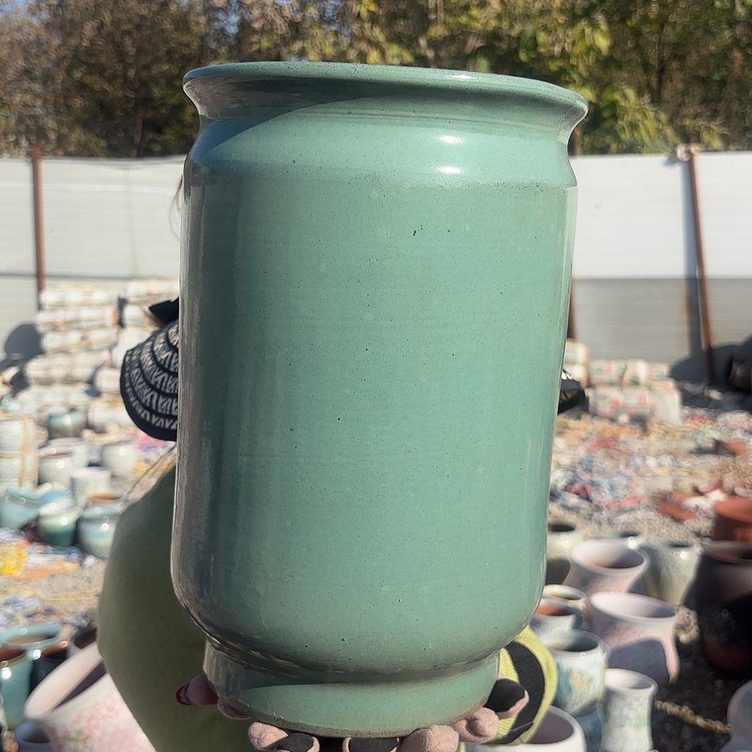 口径20高32一个绿直筒