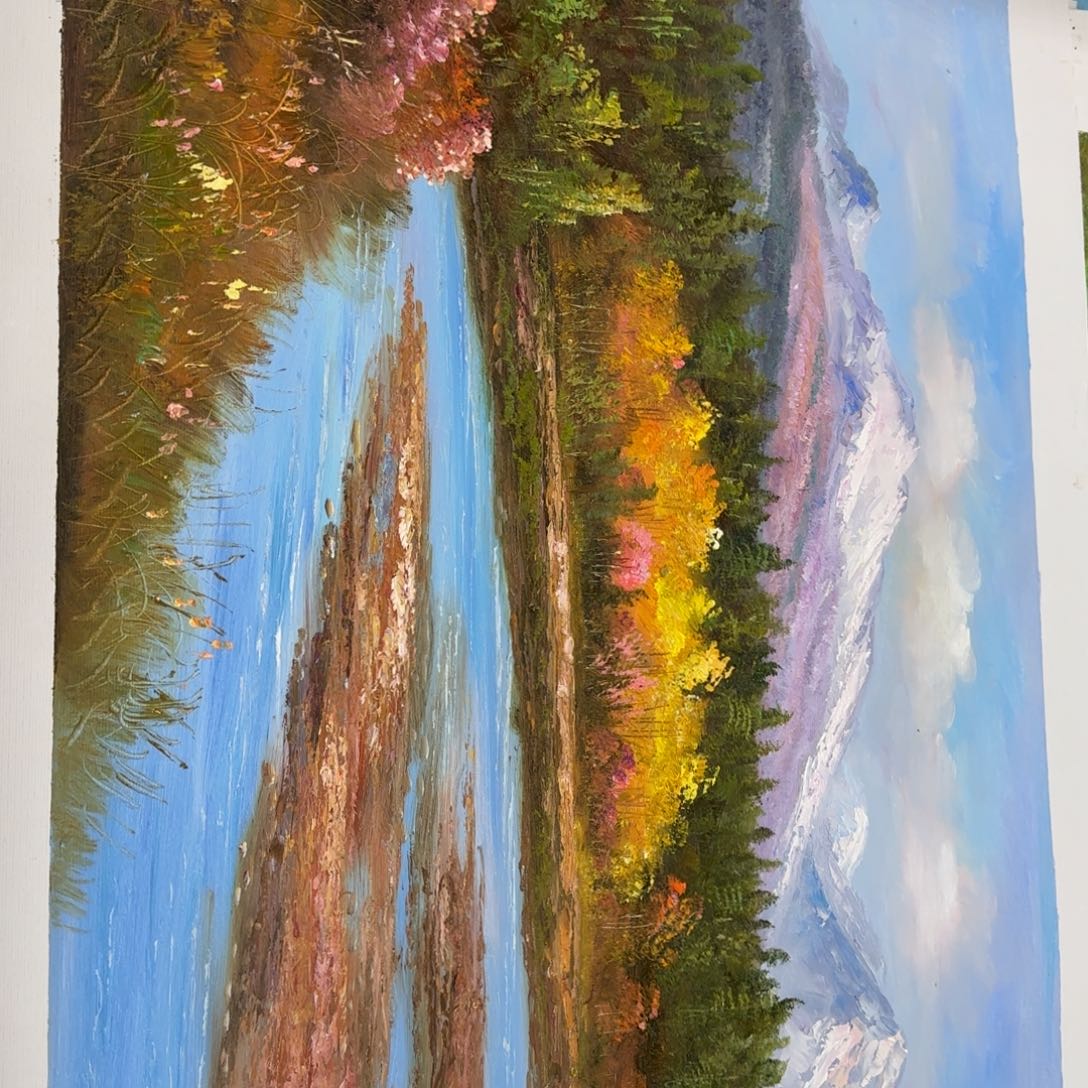 油画优惠活动的时候