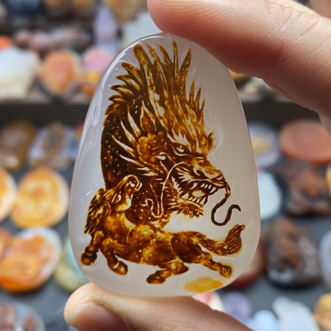 未镶嵌吊坠(不含链)玛瑙/玉髓