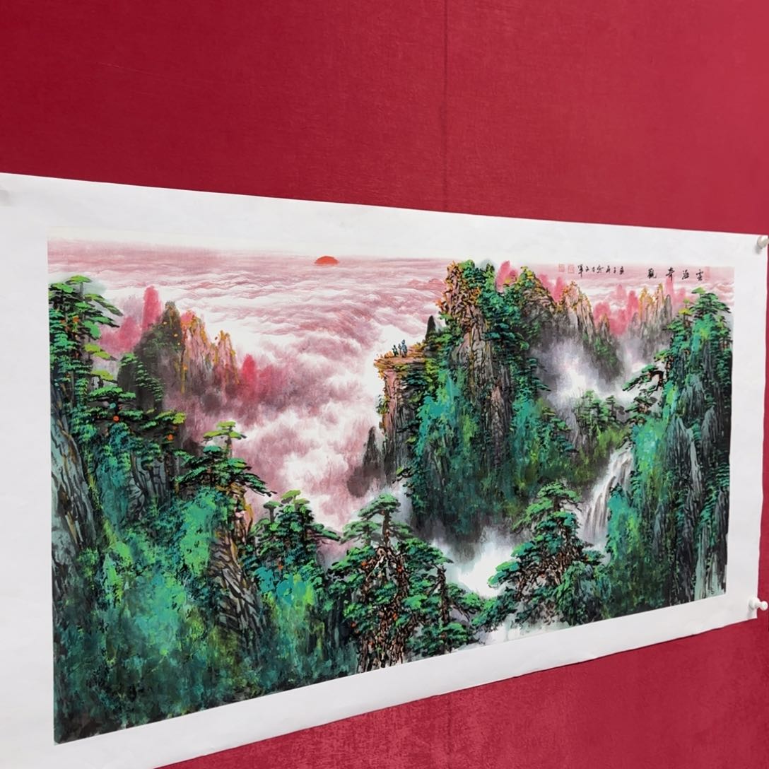 国画国画李文军老师精品