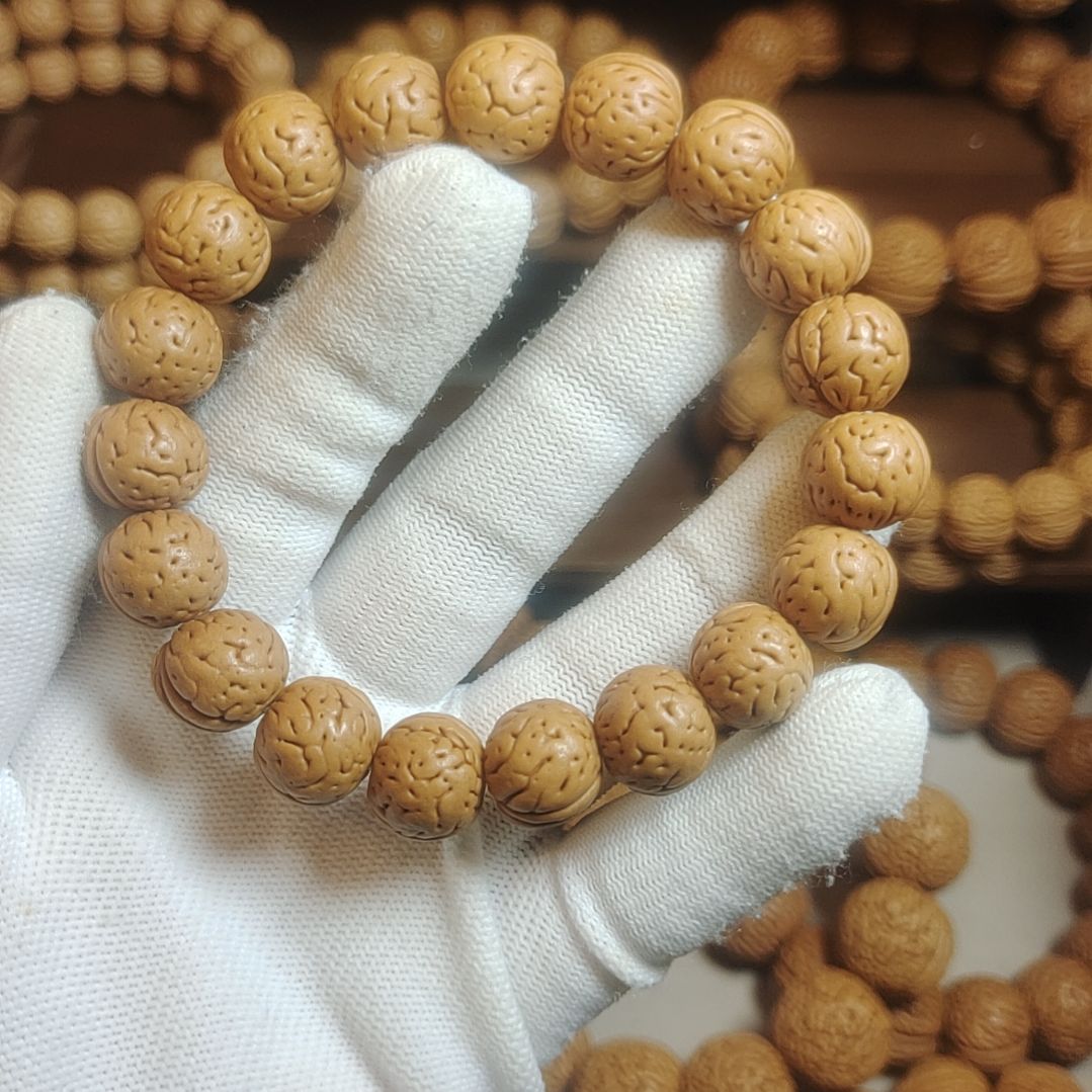 桃核手串野生小钢豆