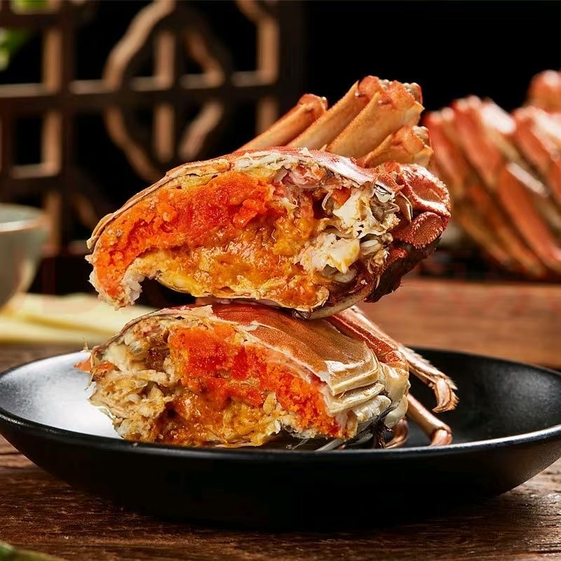 【活蟹大闸蟹】 现捕现捞螃蟹全母3.1-2.8两10只