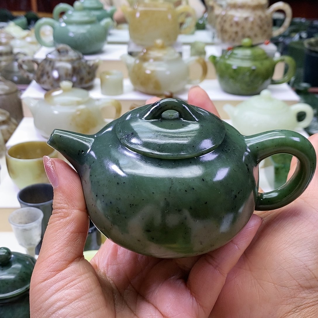 和田玉茶壶未镶嵌