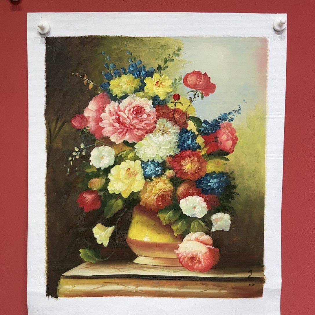 油画刘文桂油画作品