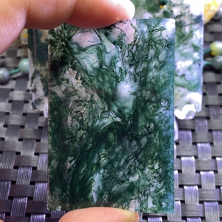 玛瑙/玉髓风景牌未镶嵌(****e