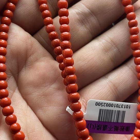 南红玛瑙长串未镶嵌