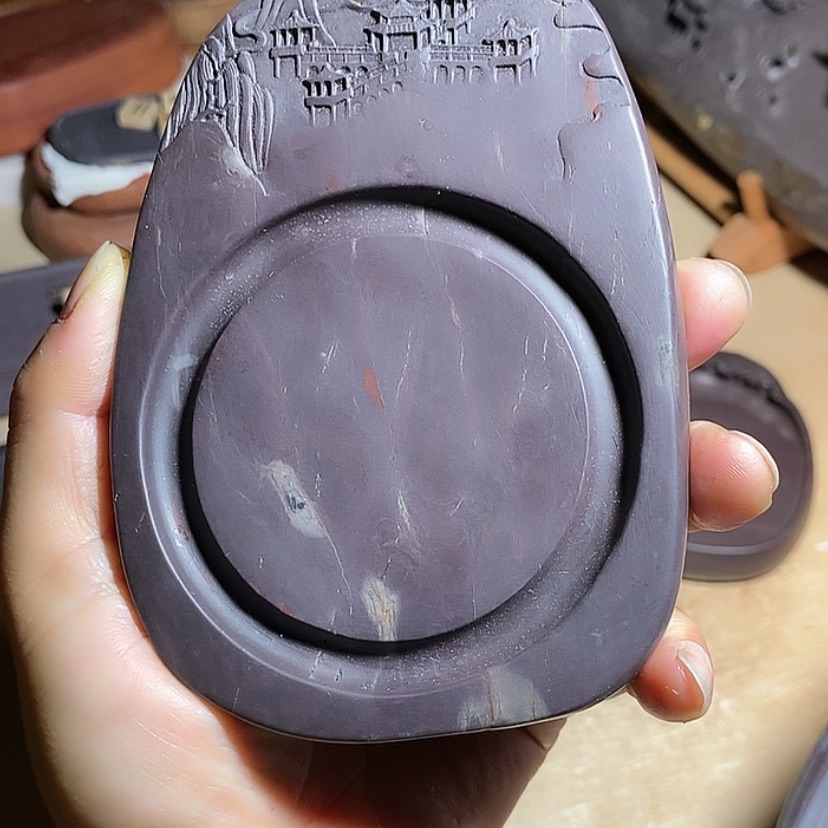 【闪购商品】宫*印肇庆端砚麻子坑尺寸12.5/9/1.8