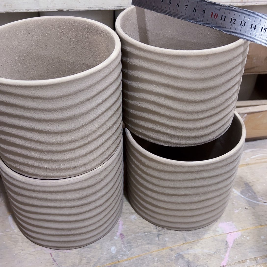 有孔外贸尾单陶瓷花盆凑单10米包邮