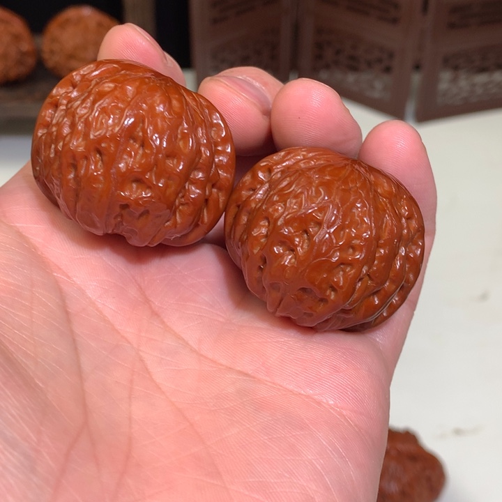 文玩核桃吊坠铁锤38.5