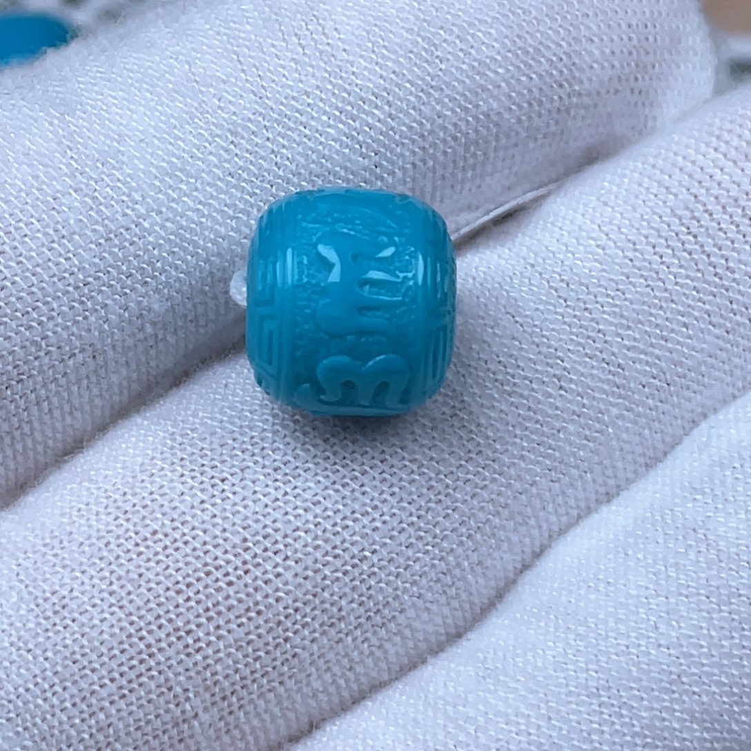 绿松石未镶嵌挂件11✖️10mm