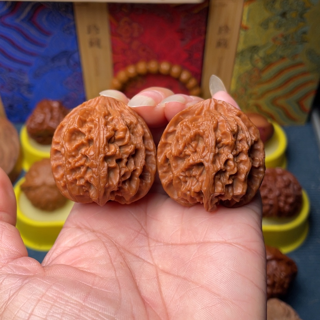 把件文玩核桃38苹果园