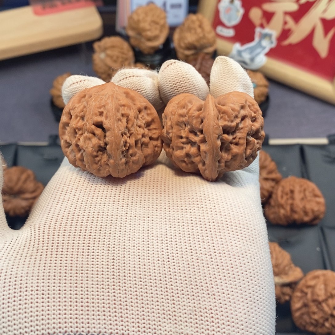 把件文玩核桃走红快速系列40尺平谷凹底A402