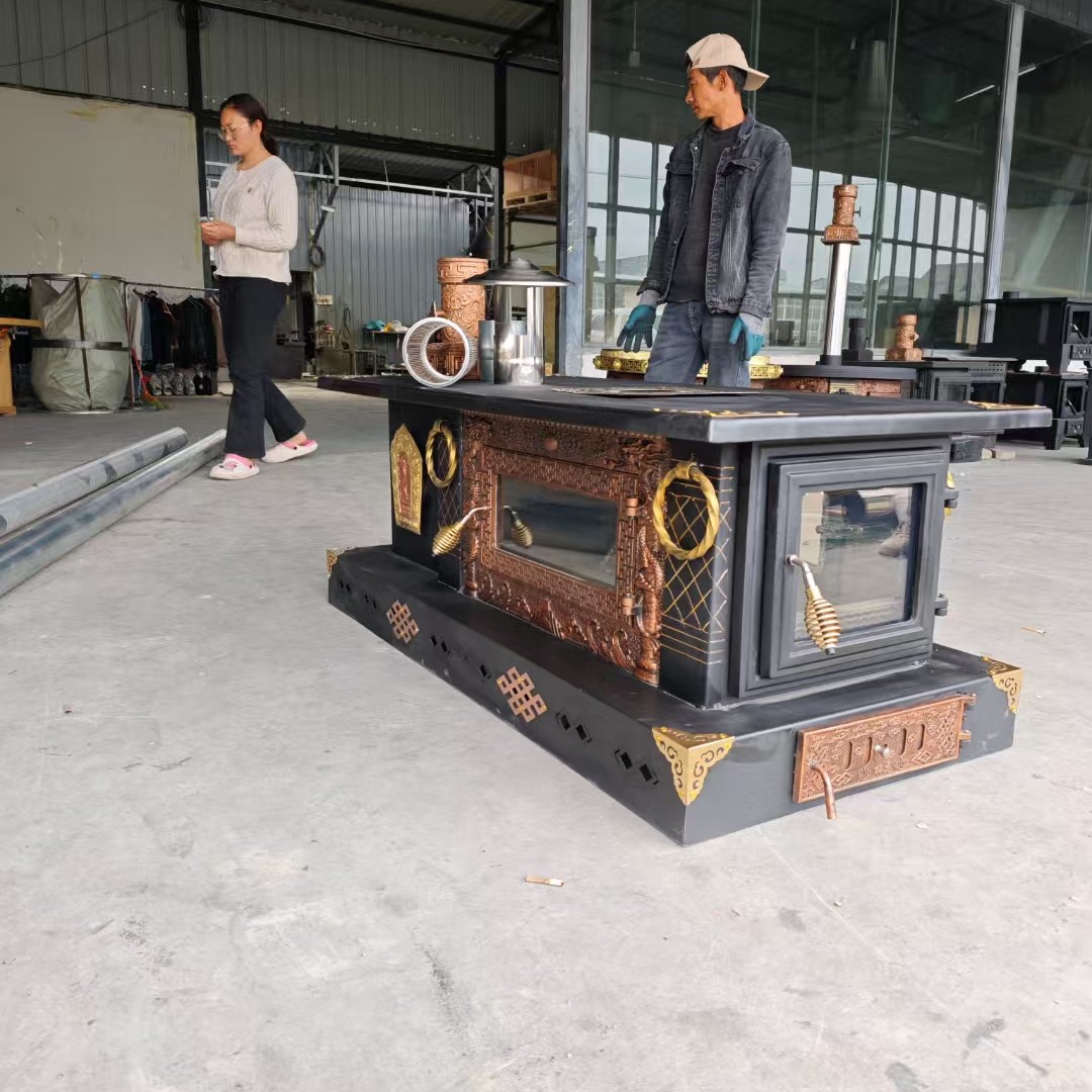 香格里拉祥龙藏式火炉取暖炉壁炉