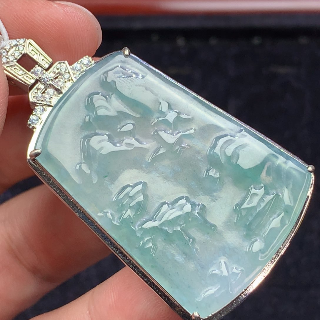 【闪购商品】翡翠未镶嵌颈饰翡翠