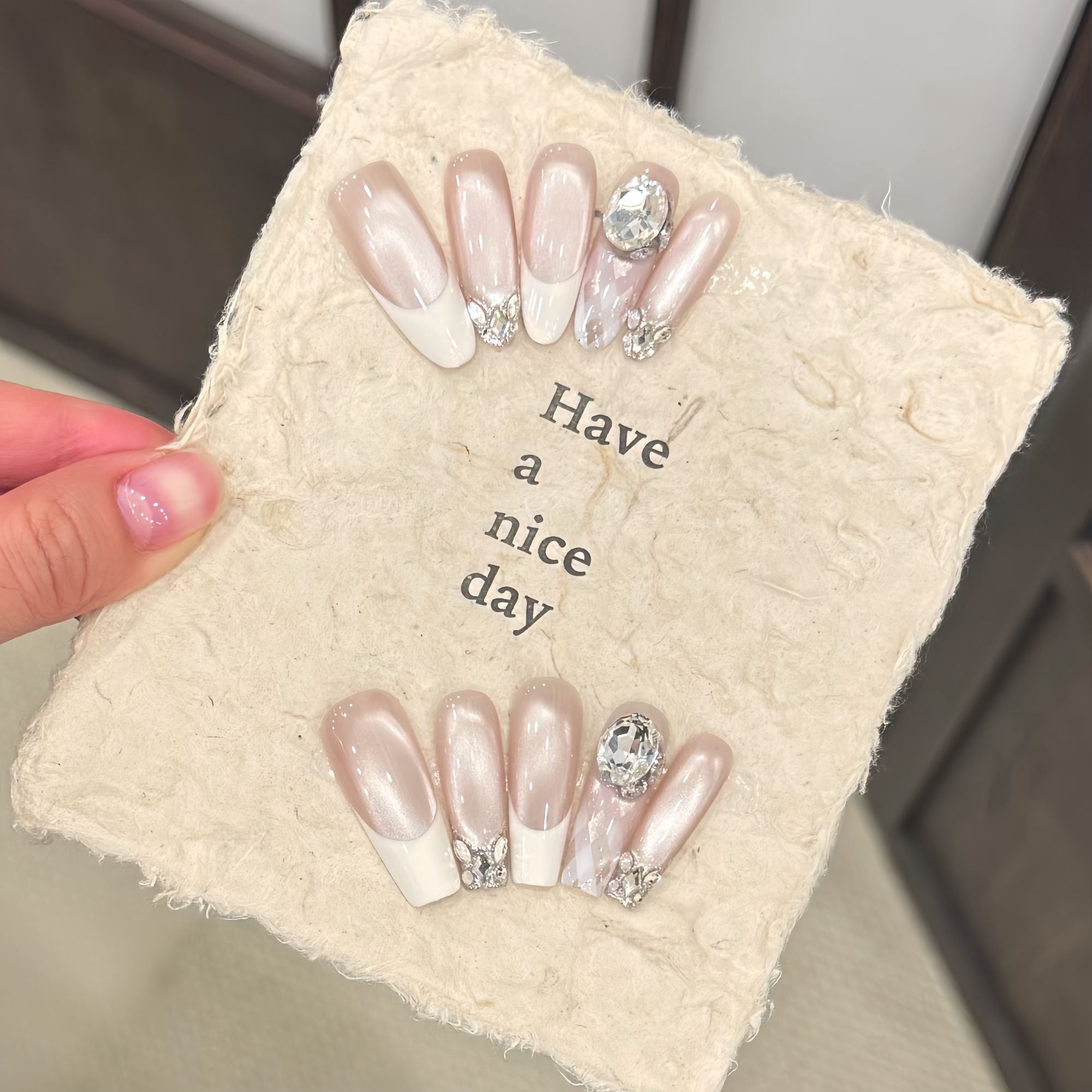 菱格天空-Naier 奈儿轻奢高定美甲 10片装