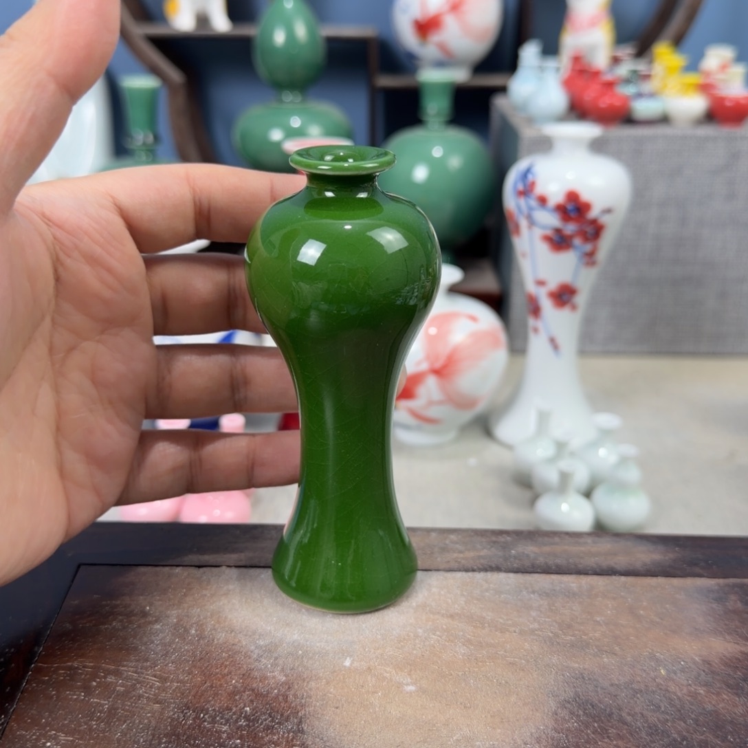 陶瓷手工小花器摆件