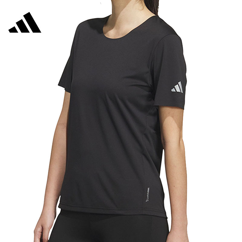 adidas阿迪达斯【吾】女子运动休闲短袖T恤KH3759