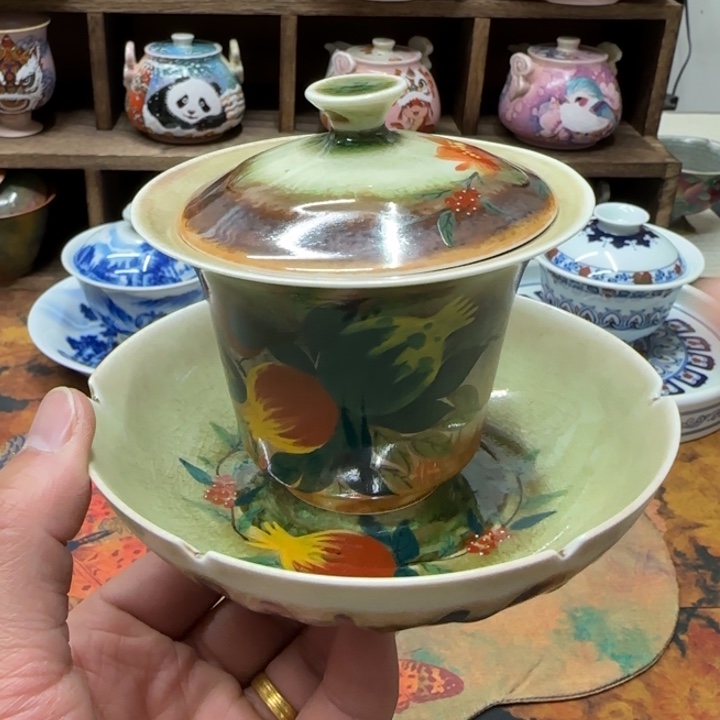 盖碗盖碗孤品绝版